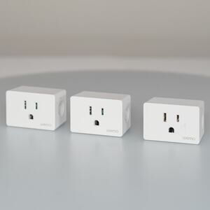 Wemo WiFi Smart Plug 3-Pack | Apple HomeKit, Alexa, Google